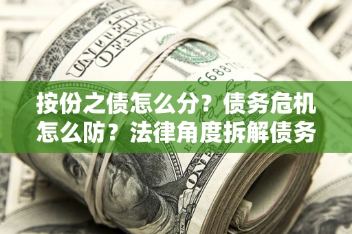 北京按份之债怎么分？债务危机怎么防？法律角度拆解债务分配与风险自保指南