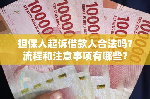 北京担保人起诉借款人合法吗？流程和注意事项有哪些？