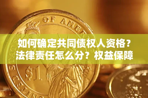 北京如何确定共同债权人资格？法律责任怎么分？权益保障技巧揭秘！