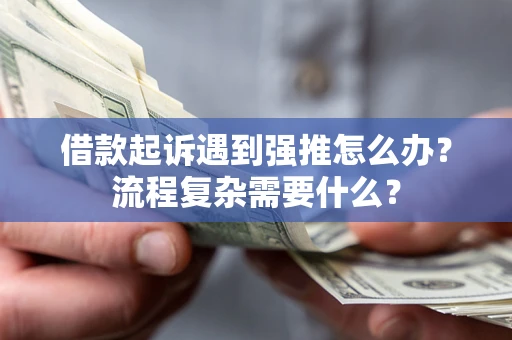 北京借款起诉遇到强推怎么办？流程复杂需要什么？