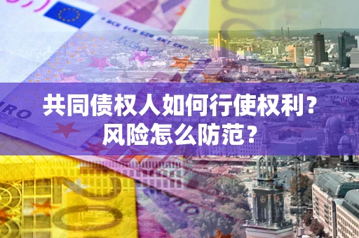 北京共同债权人如何行使权利？风险怎么防范？