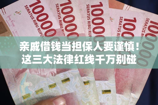 北京亲戚借钱当担保人要谨慎！这三大法律红线千万别碰