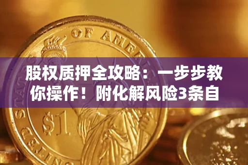 北京股权质押全攻略：一步步教你操作！附化解风险3条自救法则