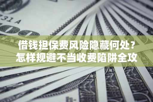 北京借钱担保费风险隐藏何处？怎样规避不当收费陷阱全攻略！