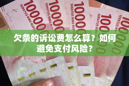 北京欠条的诉讼费怎么算？如何避免支付风险？